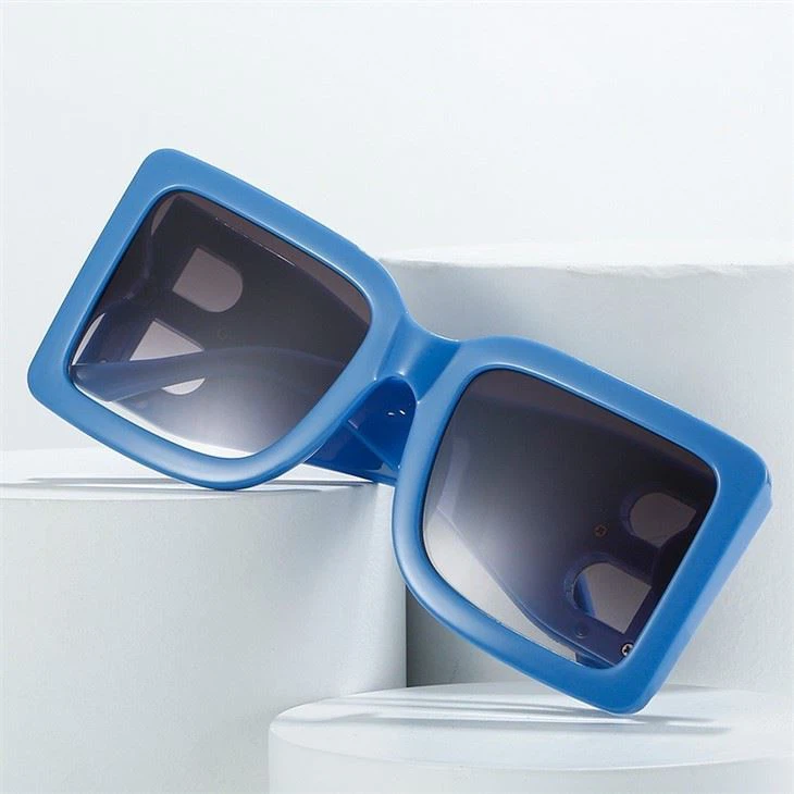 Brand Letter B Square Sunglasses Women